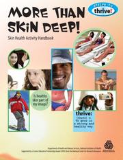 Cover of: More Than Skin Deep! Skin Health Activity Handbook