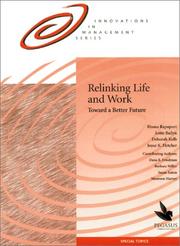 Cover of: Relinking Life and Work: Toward a Better Future