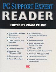 Cover of: PC Support Expert Reader | Craig Pelkie