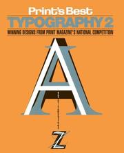 Cover of: Print's Best Typography 2: Winning Designs from Print Magazine's National Competition (Print's Best)
