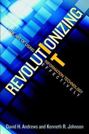 Cover of: Revolutionizing IT