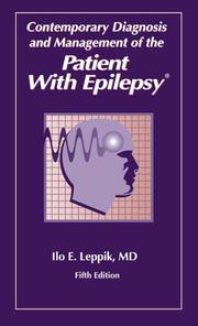 Cover of: Contemporary Diagnosis and Management of the Patient With Epilepsy by Ilo E. Leppik