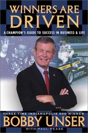 Cover of: Winners Are Driven by Bobby Unser