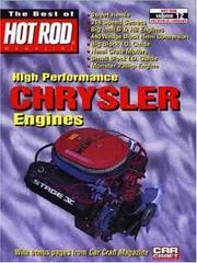 Cover of: High Performance Chrysler Engines (Best of Hot Rod Series)