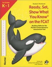 Cover of: RSSWYK on the FCAT, K-1, Student Workbook by Andrea Karch Balas, Judy Cafmeyer