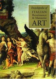 Cover of: The Encyclopedia of Italian Renaissance and Mannerist Art by Jane Turner - undifferentiated