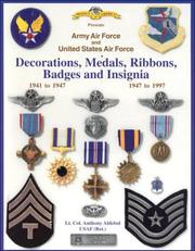 Cover of: Army Air Force and United States Air Force by Anthony Aldebol, Anthony Aldebol