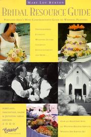 Cover of: Bridal Resource Guide: Portland Area's Most Comprehensive Guide to Wedding