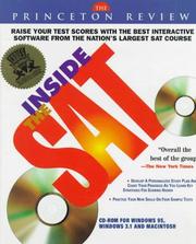 Cover of: Inside the Sat (Princeton Review)