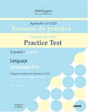 Cover of: Apruebe el GED Examen de practica - Lenguaje | Passing the GED Practice Test - Language Arts