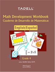 Cover of: Tadell Math Development Workbook Grade 4