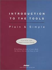 Cover of: Introduction to the Tools | Sue Reynard
