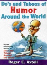 Cover of: Do's and Taboos of Humor Around the World by Roger E. Axtell