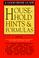 Cover of: Household Hints and Formulas (Good-Sense Guides Series)