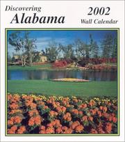 Cover of: Discovering Alabama 2002 Wall Calendar