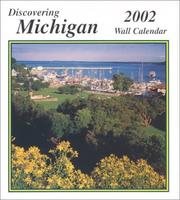 Cover of: Discovering Michigan 2002 Wall Calendar