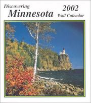 Cover of: Discovering Minnesota 2002 Wall Calendar