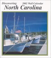 Cover of: Discovering North Carolina 2002 Wall Calendar