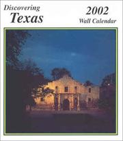 Cover of: Discovering Texas 2002 Wall Calendar