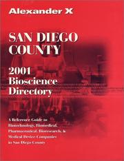 Cover of: 2001 San Diego Bioscience Directory