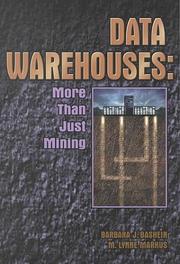 Cover of: Data Warehouses by Barbara J. Bashein, M. Lynne Markus