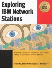 Cover of: Exploring IBM Network Stations by Eddie Ho, Dana Lloyd, Steve Heracleous