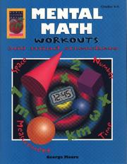 Cover of: Mental Math Workouts, Level A - Grades 4-6 (Mental math workouts)