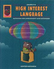 Cover of: High Interest Language, Grades 5-8 by Gunter Schymkiw