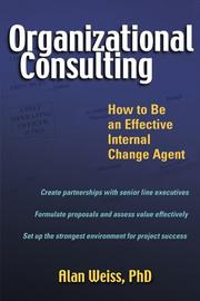 Cover of: Organizational Consulting by Alan Weiss