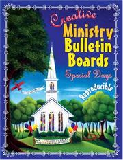 Cover of: Creative Ministry Bulletin Boards by Cindy Schooler, Cindy Schooler