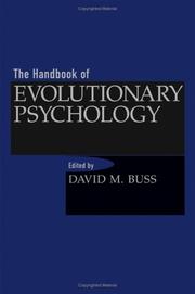 Cover of: The Handbook of Evolutionary Psychology by David M. Buss