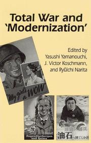 Cover of: Total War and 'Modernization' (Cornell East Asia Series)