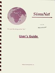 Cover of: SimuNet(r) 3.0 User's Guide (for Macintosh)