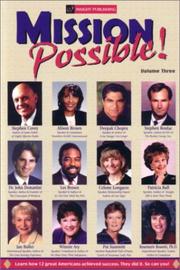 Cover of: Mission Possible, Volume 3