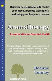 Cover of: Aromatherapy (Woodland Health Ser)