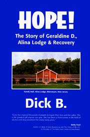 Cover of: Hope! : The Story of Geraldine D., Alina Lodge & Recovery