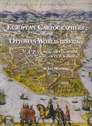 Cover of: European Cartographers and the Ottoman World, 1500-1750: Maps from the Collection of O.j. Sopranos (Oriental Institute Museum Publications) (Oriental Institute Museum Publications)