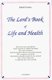 Cover of: The Lord's Book of Life and Health