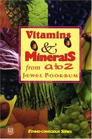 Cover of: Vitamins & Minerals from A to Z With Ethno-Consciousness