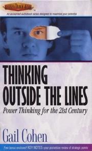 Cover of: Thinking Outside the Lines by Gail Cohen