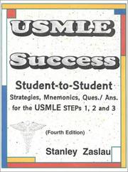 USMLE success by Stanley Zaslau