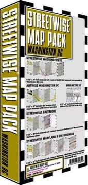 Cover of: Streetwise Map Pack Washington DC