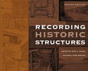 Cover of: Recording historic structures