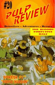 Cover of: Pulp Review #20