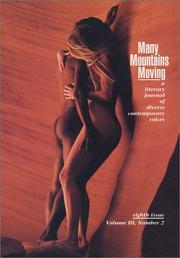 Cover of: Many Mountains Moving Vol. III, No. 2