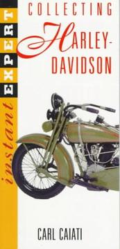 Cover of: Instant Expert: Collecting Harley Davidson (Instant Expert)