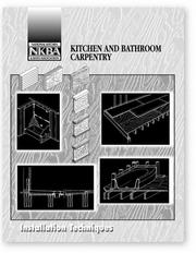 Cover of: Kitchen And Bathroom Carpentry