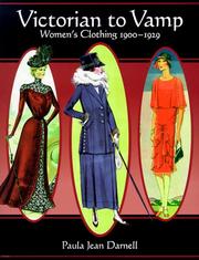 Cover of: Victorian to Vamp: Women's Clothing 1900-1929