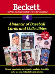 Cover of: Beckett Almanac of Baseball Cards and Collectibles