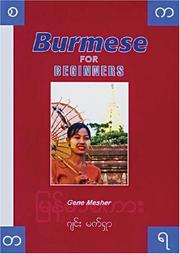 Cover of: Burmese for Beginners Book and CDs Combo